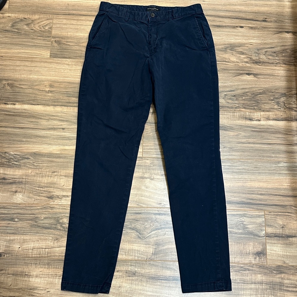 Banana Republic Factory Navy Chinos Tall 32x36